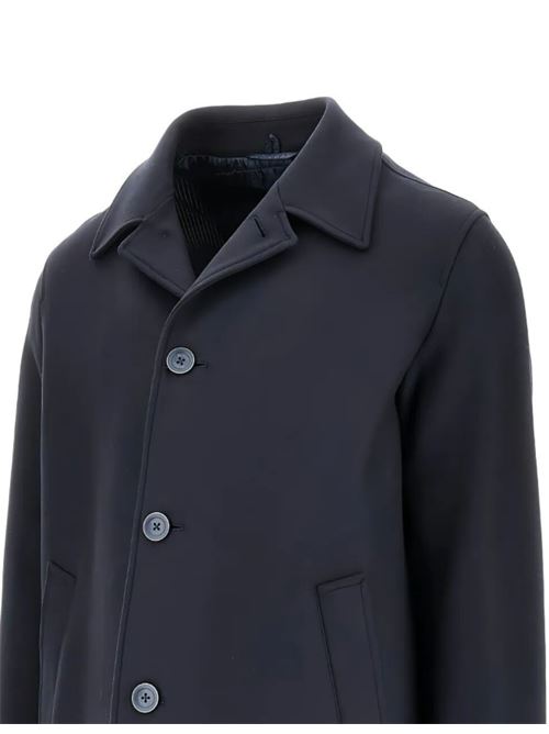 CAPPOTTO MONOPETTO CON IMBOTTITURA HERNO | CA000215U.33432R9290 Blu Scuro